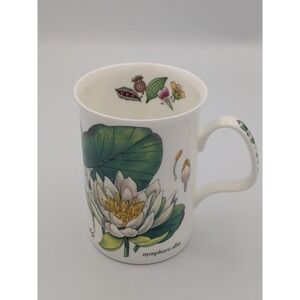 Roy Kirkham Botanical Mug Fine Bone China, Made In England Lilac  Waterlily 2004